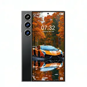 Ultra Touchscreen Smartphone 4+64GB, 500mp+1300mp Cameras, Octa-Core Processor, 6.8-Inch Large Screen, Android 12.0 Dual Sim, Face Recognition, Global Unlock, Android Mobile Phone