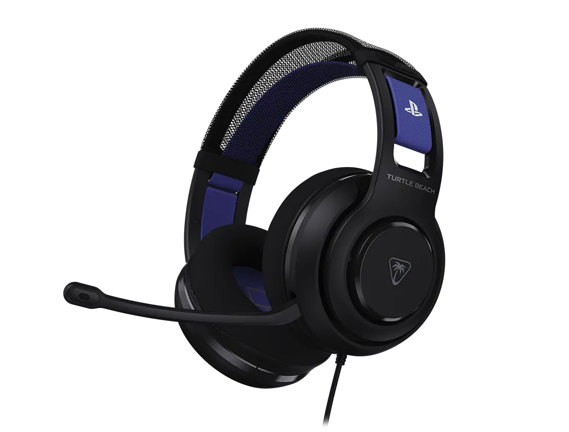 Turtle Beach Atlas 200 Headset for PlayStation, PC, gaming consoles and mobile devices with 3.5mm connections, precision-tuned 50mm Nanoclear™ drivers, floating headband, memory foam cushions