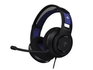 Turtle Beach Atlas 200 Headset for PlayStation, PC, gaming consoles and mobile devices with 3.5mm connections, precision-tuned 50mm Nanoclear™ drivers, floating headband, memory foam cushions