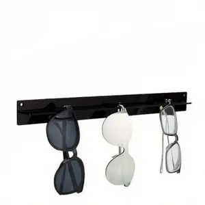 1pc Eyeglasses Holder Wall Mounted Sunglasses Organizer Storage Eyewear Display Hanger Rack Jewelry Shelf for Supermarket Versatile Organizer Room Organization Products