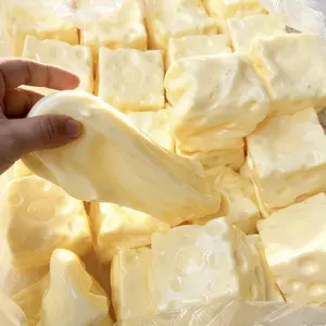 Smooth Creamy Yellow Cheese Squishy, Cloud-Soft Mochi Texture Squeeze Toy, Super Stretchy & Slow Rebound Cheese Fidget, Hyper-Realistic Cheese Design, Satisfying Sensory Toy