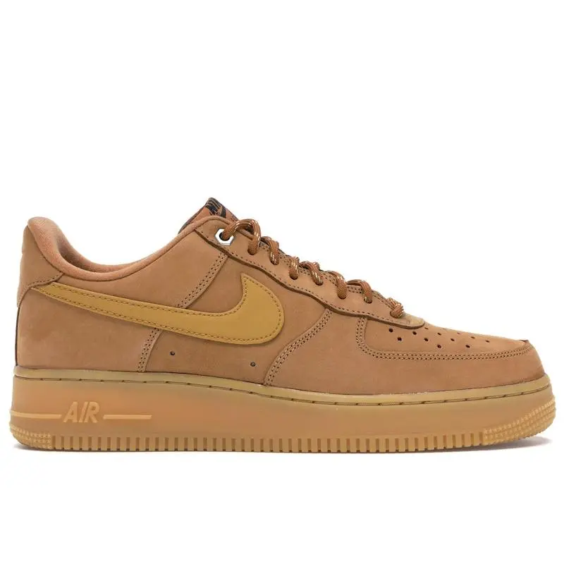 Nike Men's Air Force 1 Low Flax Wheat Basketball Shoes, from StockX