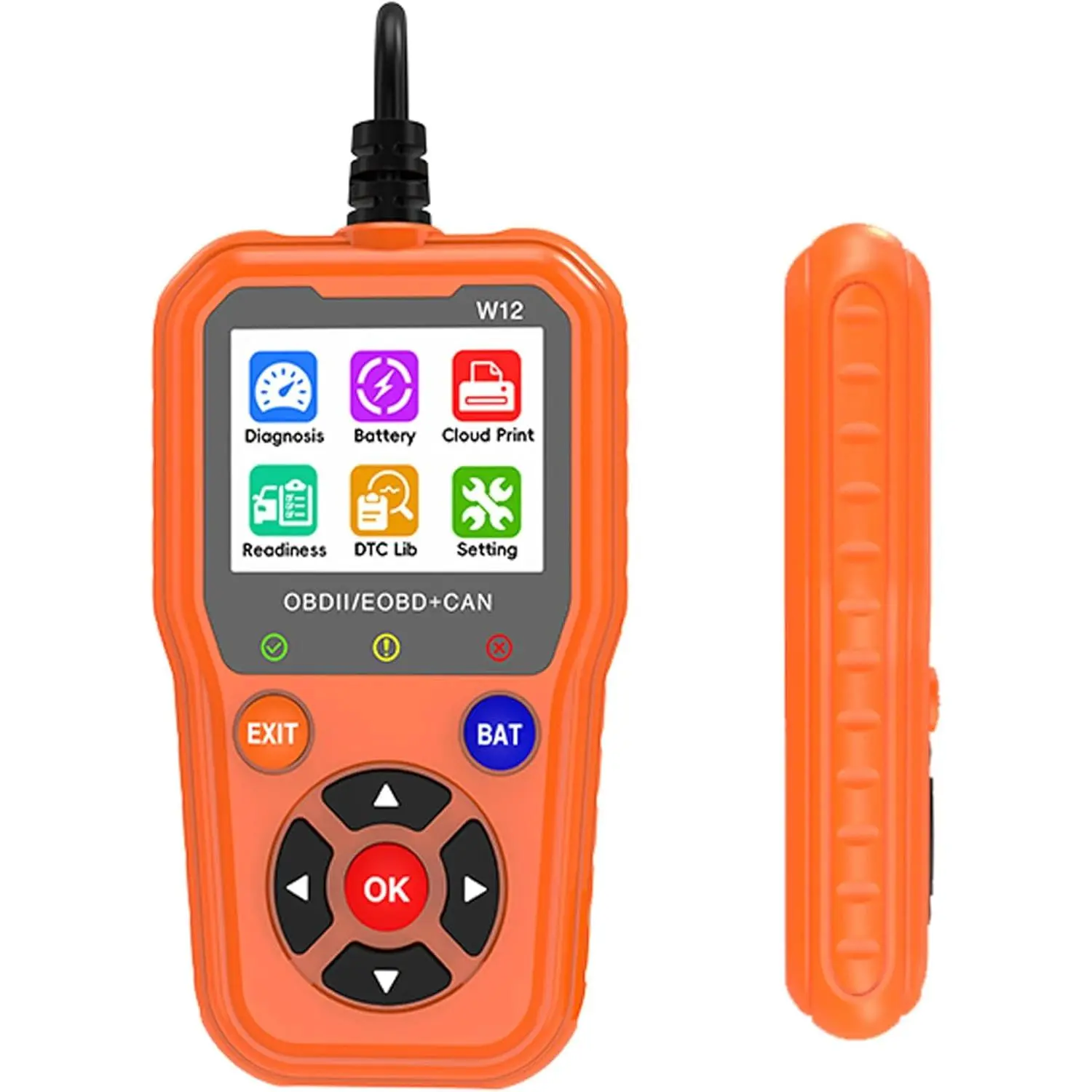 Fixd OBD2 Scanner Car Diagnostic Tool Check Engine Code Reader | Reset Function, Cloud Printing, Freeze Frame, Data Stream & I/M Readiness, For All OBDII Vehicles Since 1996