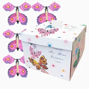 Butterfly Explosion Gift Box with Flying Butterflies, Gift Box Design, Perfect for Birthdays, Parties, Holidays, Surprise Gift Box
