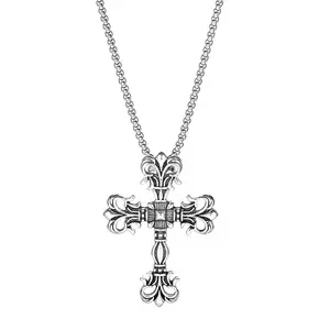 Trendy Cross Necklace Three Styles Chain with Crucifix