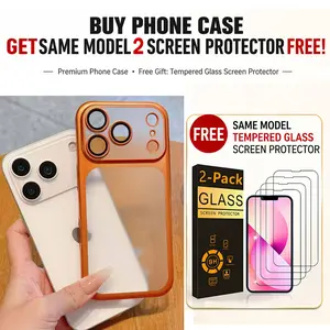 (Includes 2 Free Screen Protectors) Luxury matte transparent wireless charging phone case, high-quality protective case, perfect for gadget lovers, compatible with iPhone 17/16/15/14/13/12, a gift for friends, family, boyfriend or girlfriend, in silver
