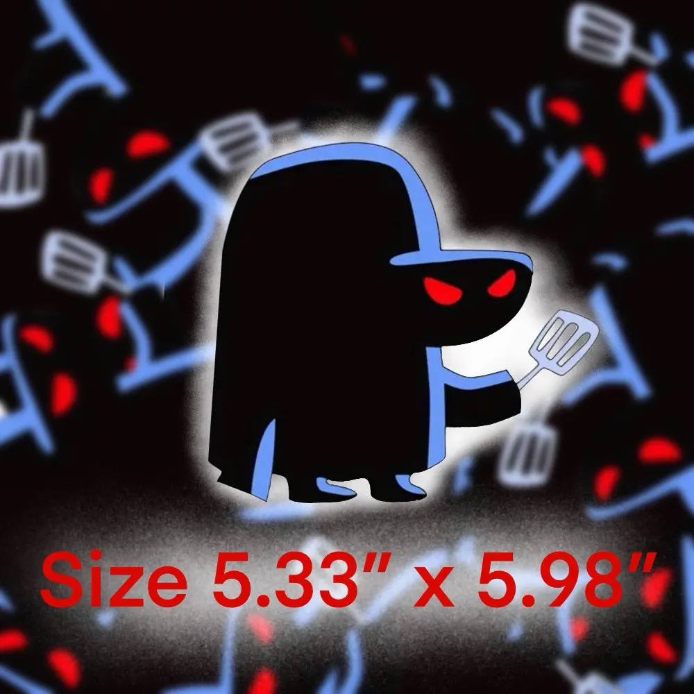 Hash Slingin Slasher from SpongeBob Sticker