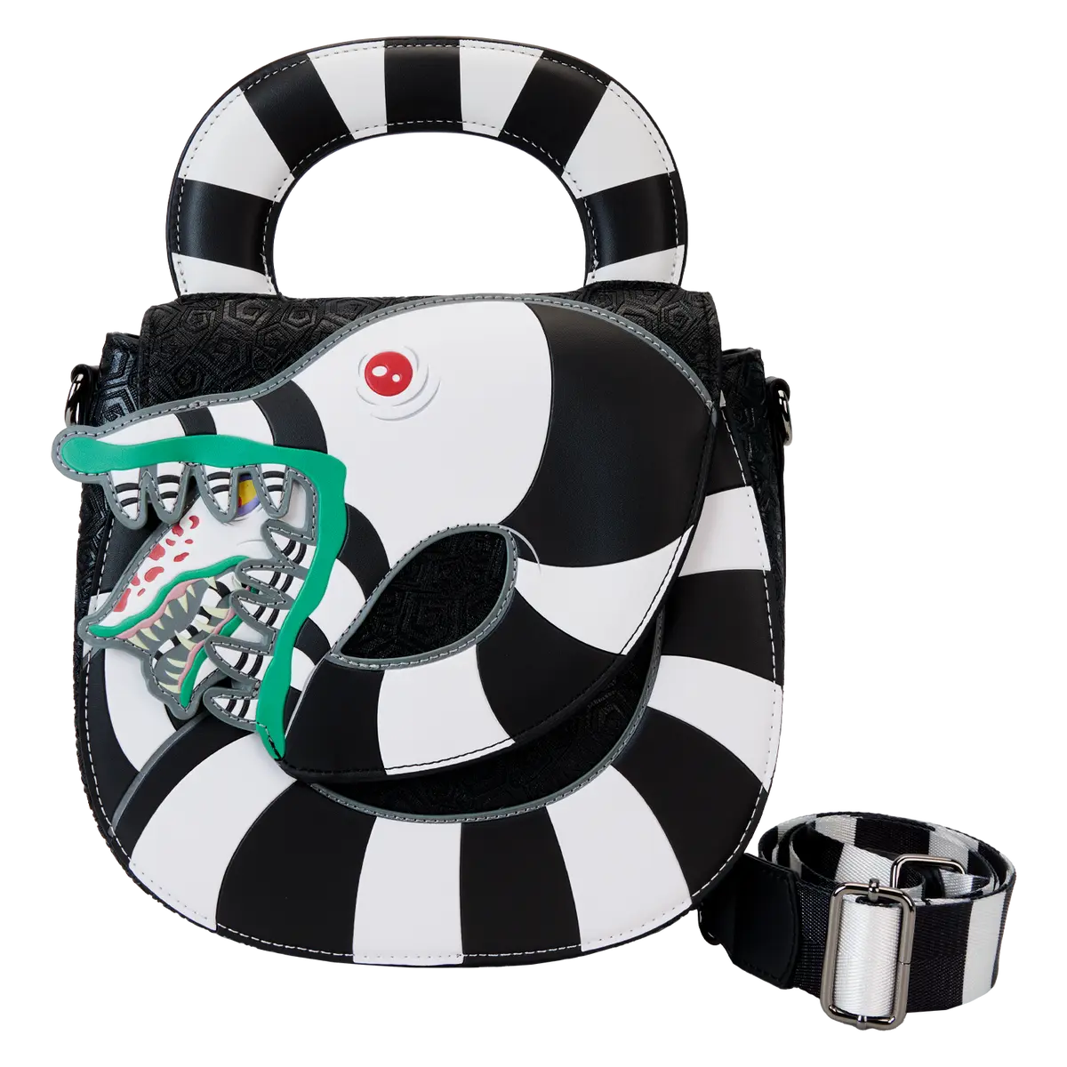Beetlejuice Sandworm Crossbody Bag, Casual Shoulder Bag