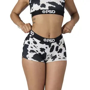 PSD Womens Western Print Boy Short Underwear - Comfortable, Breathable, Ultra-light Fabric