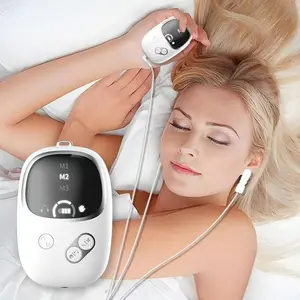 Smart Handheld Sleep Aid Microcurrent Device, Fast Asleep Portable Ear Clip, Essential Good Night Rest Tool, Convenient Travel Companion