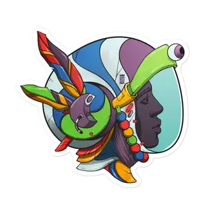Cosmic Traveler Sticker