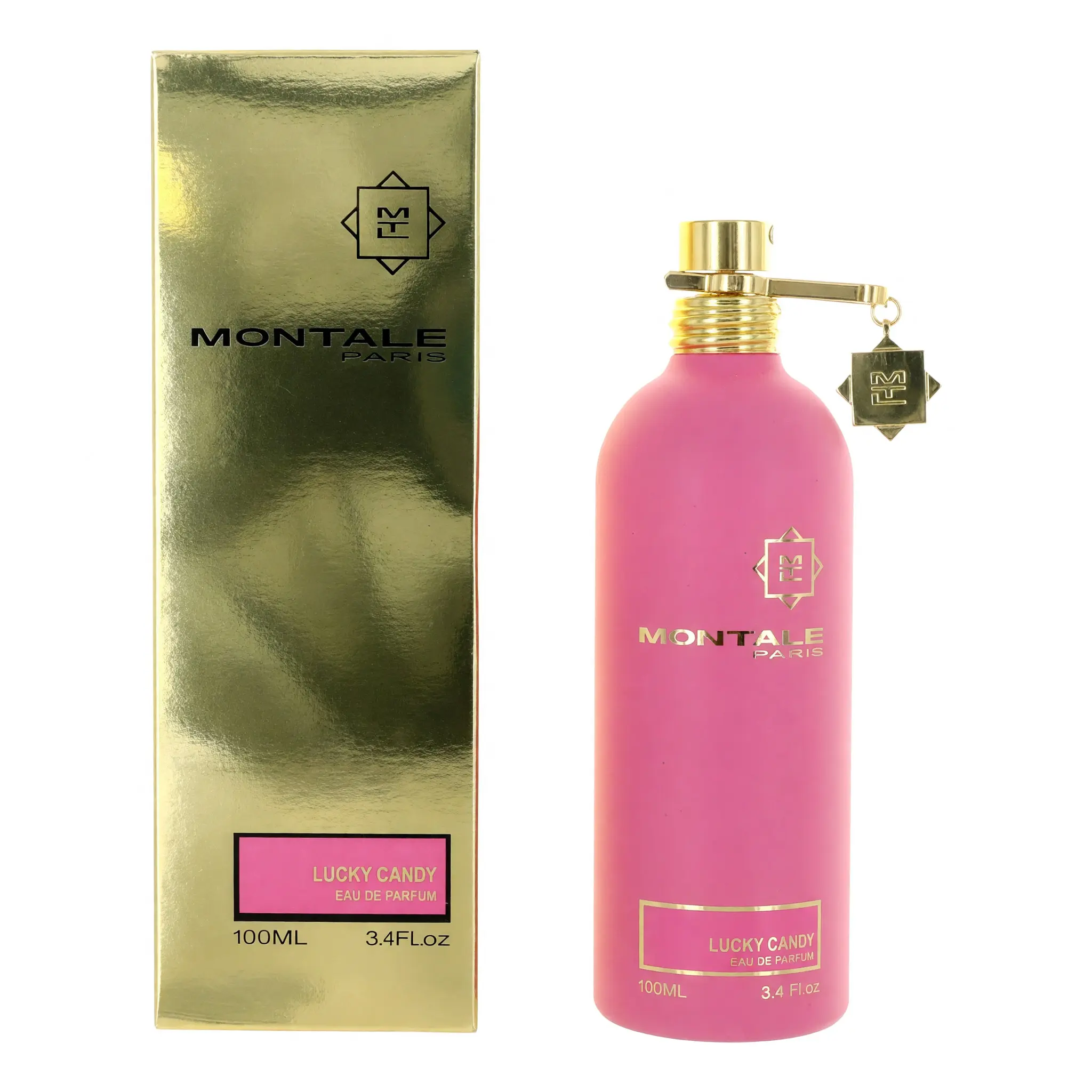 Montale Lucky Candy by Montale, 3.4 oz EDP Spray for Unisex, Perfumes, Bergamot, Spray Bottle, Citrus, Unisex Fragrance, 3.4 Fl Oz, Coconut, Honey, Floral
