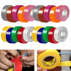 A Set of 20/10 Pcs Electrical Tape Matte Rainbow 10 Color 3/4-Inch,Waterproof,Strong Adhesive, Durable,Easy-Wrap,Ideal For Wiring Insulation,Tools & Hardware