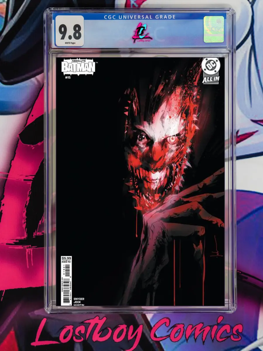ABSOLUTE BATMAN #15 JOCK 1ST PRINTING CGC 9.8