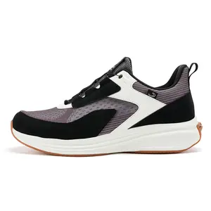 Upalee Men's Street - Adjustable Hands Free Shoes for Men: Hands-Free Shoes, Casual Shoes with Zerotie Fit System, No-Tie Laces, No-Bend Convenience, Slip-on / Step in & Roll Back & Go