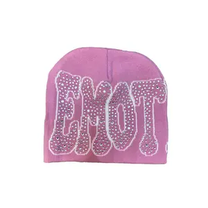 Pink ‘Rhinestone’ Beanie