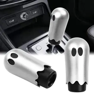 Brand New JDM Universal Ghost Aluminum Silver Manual Car Gear Shift Knob Stick Shifter M8 M10 M12