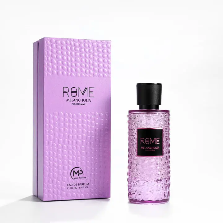 BHARARA Rome Melancholia Pour Femme Eau de Parfum - Perfumes for Women with Aromatic Floral, Floral Sweet, Captivating Fragrance Notes of Rose, Jasmine, Fruit, Amber, Long-Lasting, 3.4 oz (3 to 3.9 fl oz Range), Floral Sweet Fragrance