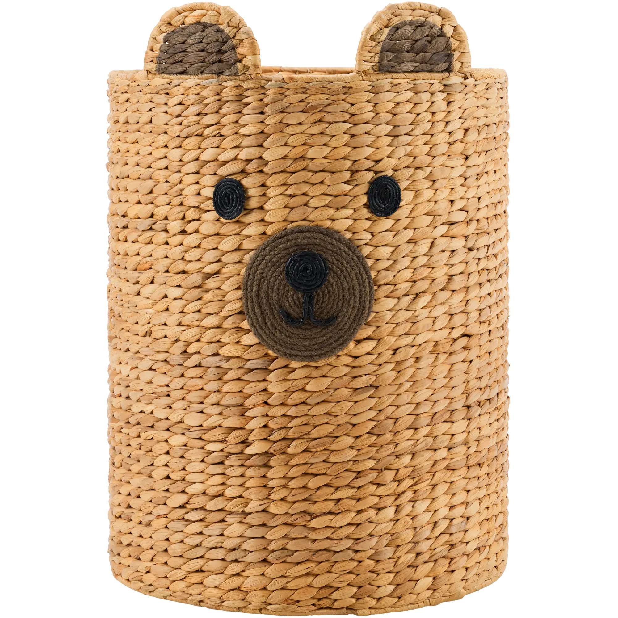 Best Choice Products Kids Large Bear Laundry Hamper, Handwoven Basket, Nursery & Kids Room Storage, 26 Gallon