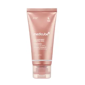 [medicube] Collagen Night Wrapping Mask : SLEEP, SHED, AND GLOW! Skincare Skin Repair Comfort Pink