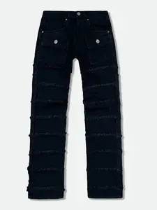 FWRD 'Patchwork True Stacked Denim' FW-33958A (Jet Black)