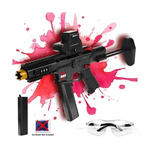 ToyUnited Auto-Fire Gel Ball Blaster - High-Speed Rechargeable Blaster with Goggles, Outdoor Shooting Game Toy, Party Favor (Gel Beads Not Included), Auto-Fire Feature