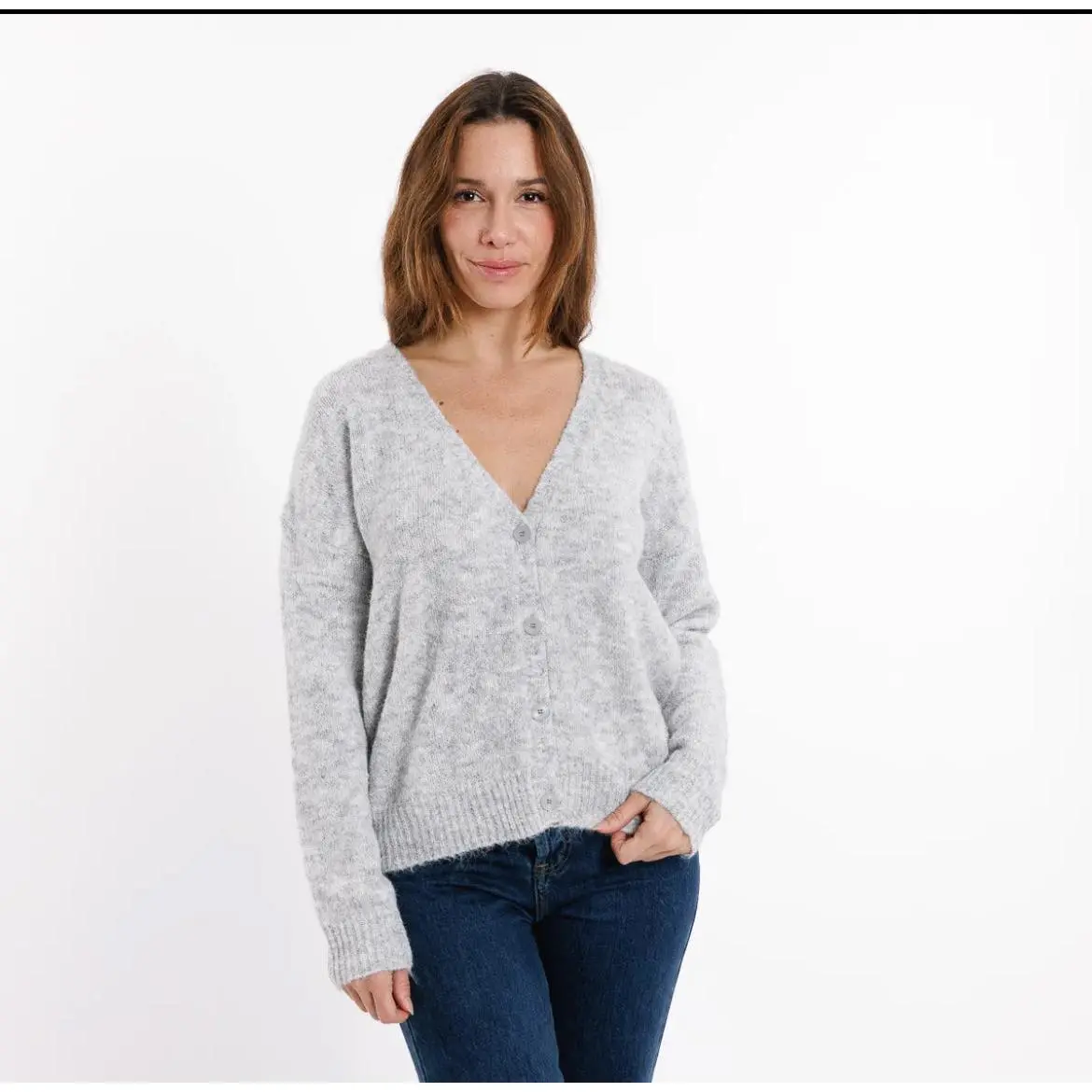 Sweewe Paris Gray Cardigan