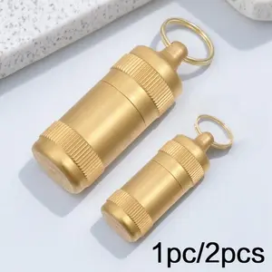 Mini Portable Multi-Function Storage Bottle with Spoon Travel Essential Hidden Organizer Safe Compact Personal Item Solution Space Saving Creative Design