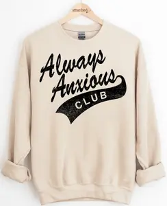 Always Anxious Club Graphic Top