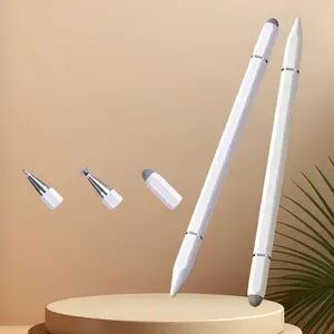 3-in-1 Stylus Pen, Portable Multifunctional Touchscreen Stylus Pen Compatible with iPad, Android and Other Tablets and Phones, Touchscreen Pen