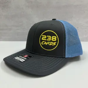 238 Cards Logo Hat - Grey/Blue Richardson 112