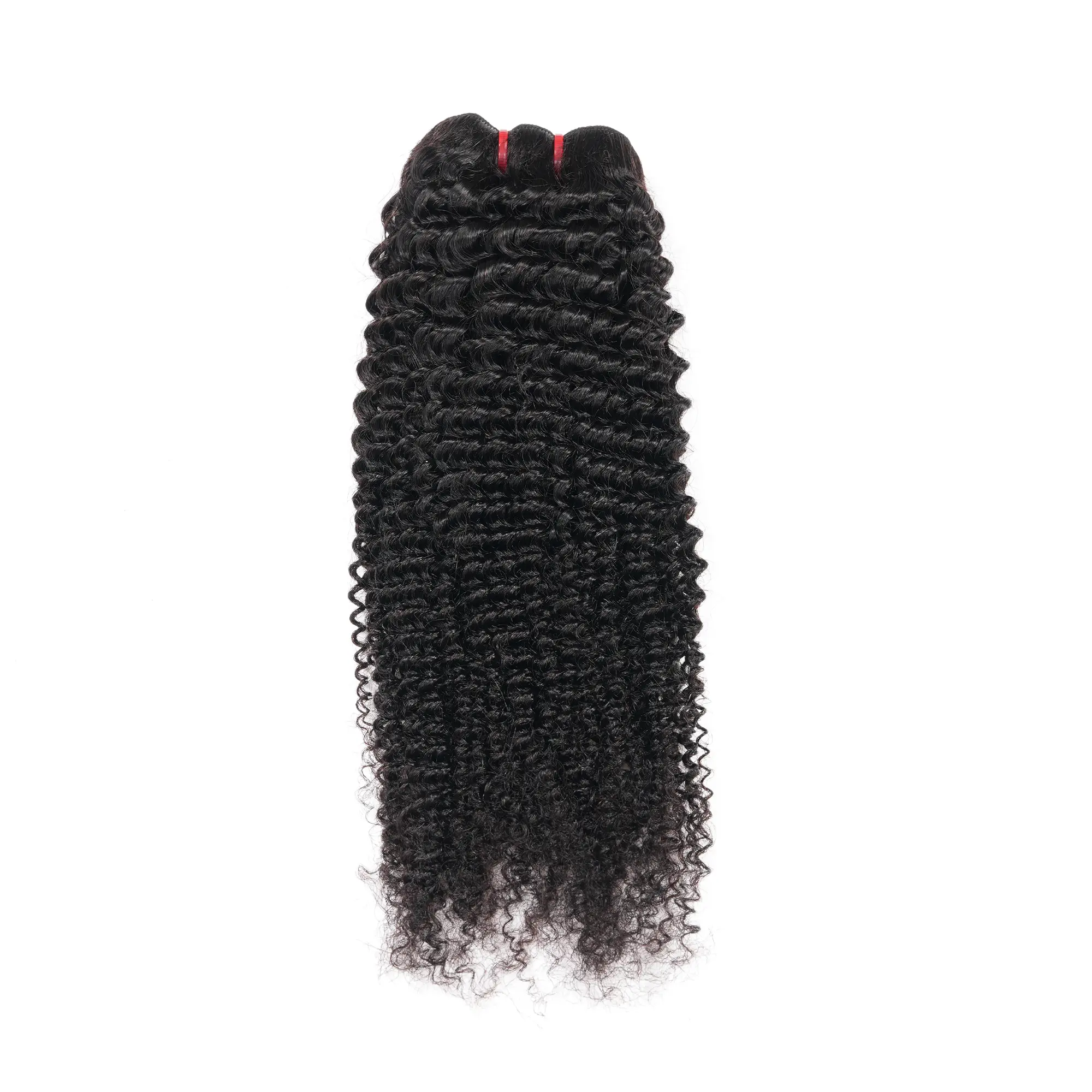 Kinky Curly Hair Bundles 100% Remy Human Hair Extensions Nature Black Color 1Bundle Afro Jerry Curly Unprocessed Virgin Hair Weaves