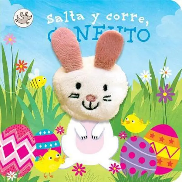 USED Book - Salta Y Corre, Conejito / Hippity Hoppity Little Bunny (Spanish Edition) by Cottage Door Press (Board book) - Spanish