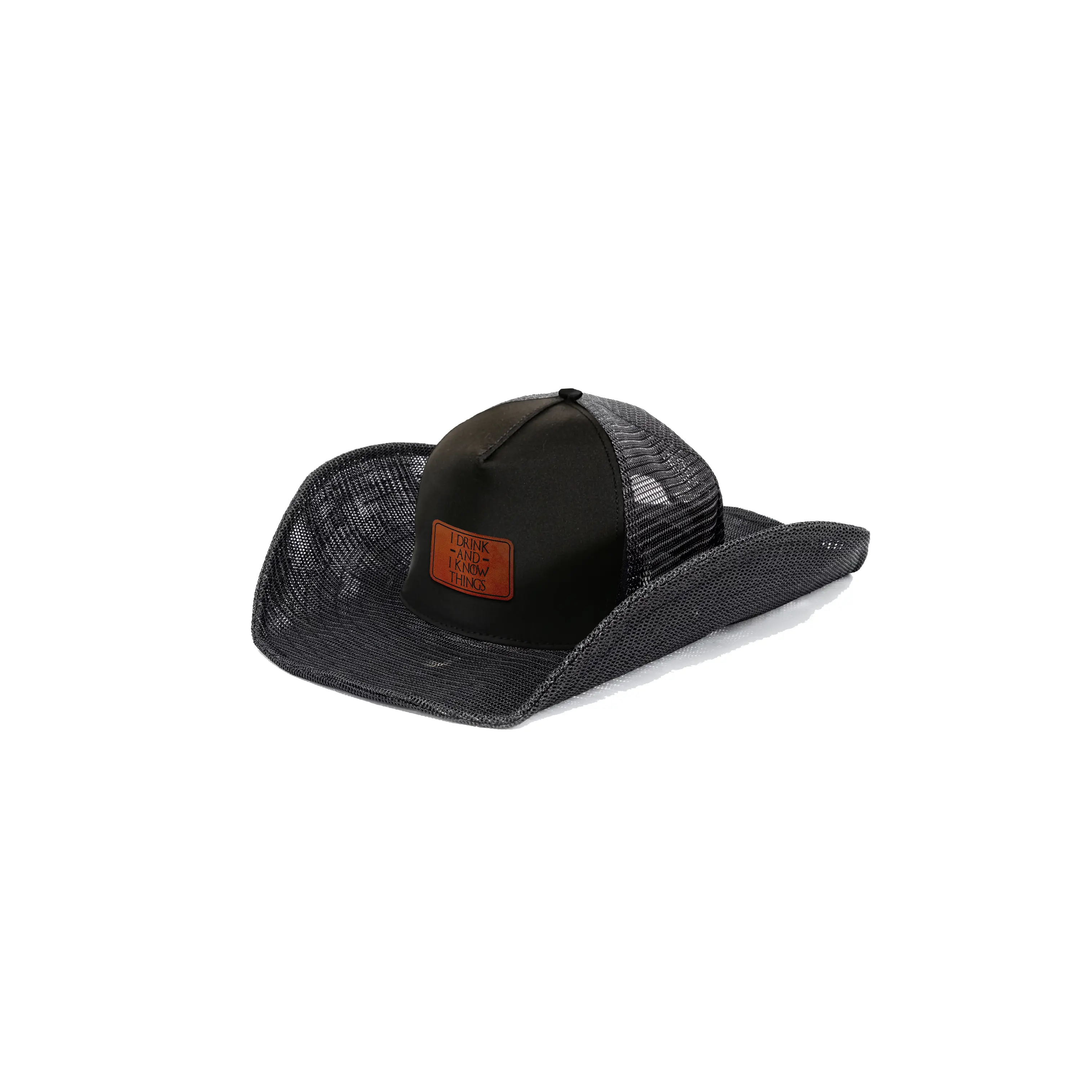 I DRINK AND I KNOW THINGS COWBOY SNAPBACK: 5 PANEL