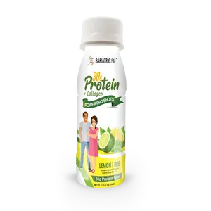 BariatricPal 30g Whey & Collagen Complete Protein Power Pro Shots - Lemon Lime