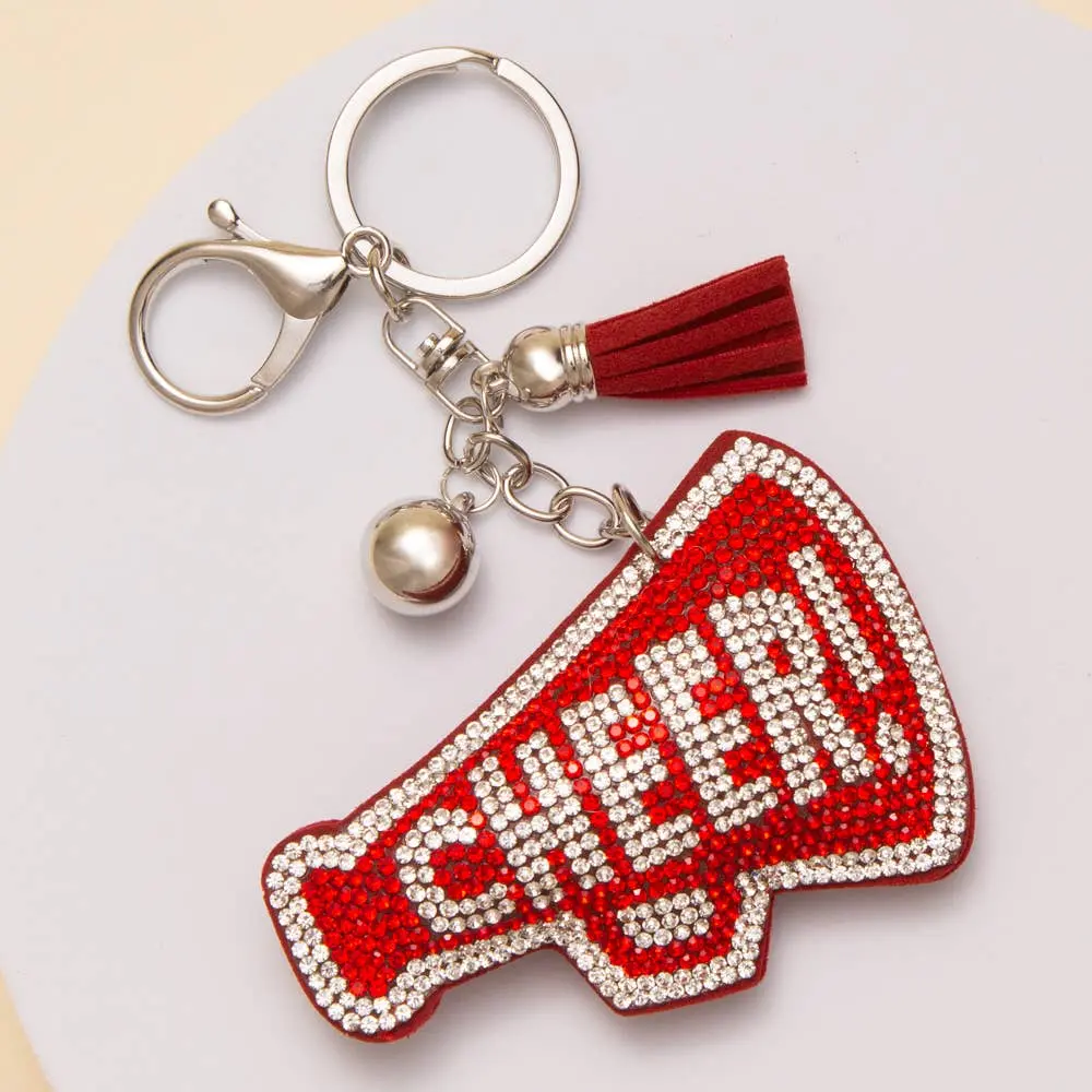We Got Team Spirit Cheer Keychain - RED