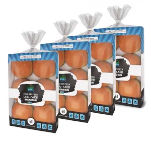 4 Bags of UnbelievaBuns - High Protein, Low Carb, Keto Bread Buns (24 total buns)