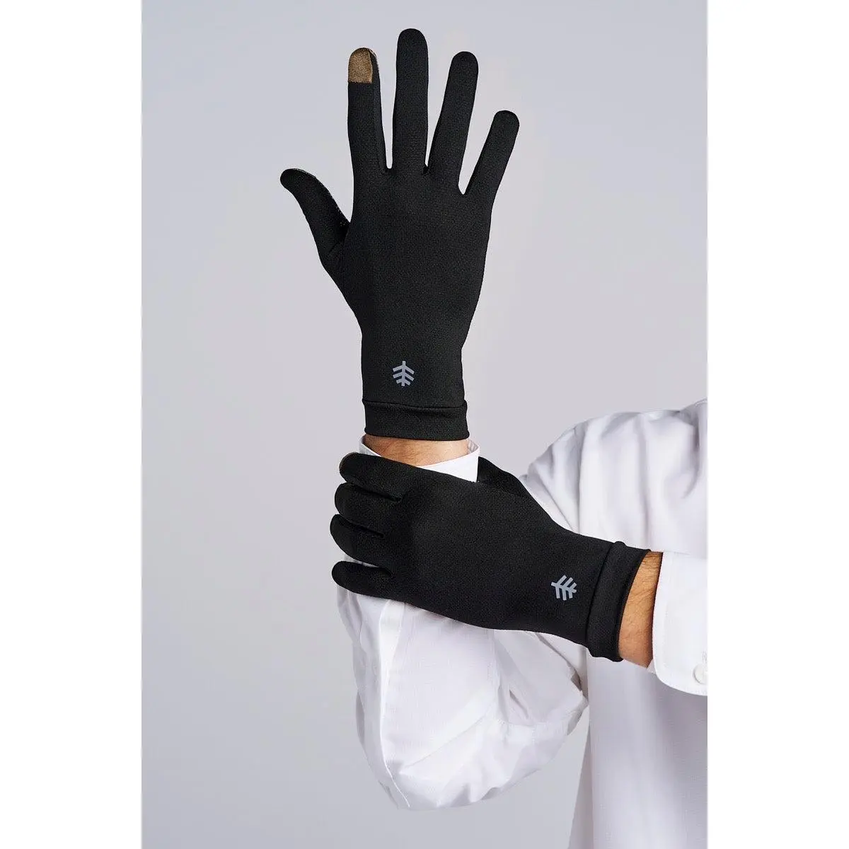 Unisex Gannett Full Finger Gloves | Black Unisex Gannett Full Finger Gloves | Black