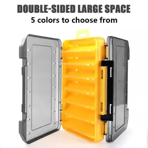 14-grid Fishing Lure Storage Box, 1 Count Double Sided Fishing Lure Organizer, Fishing Tool Accessories, Outdoor Fishing Accessories, Fishing Organizer Accessory