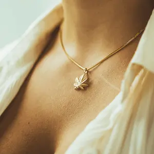 Marijuana Leaf Pendant