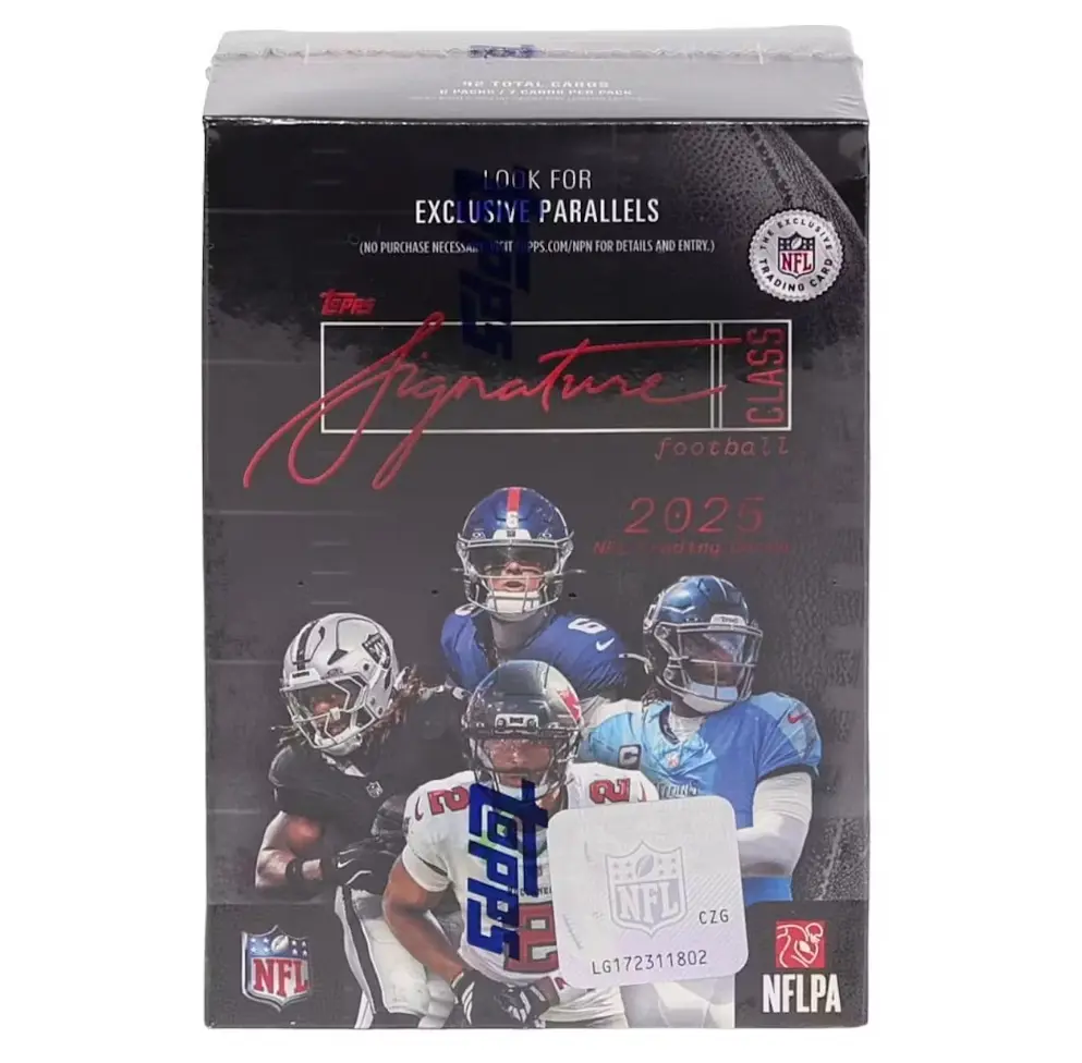 2025 Topps Signature Class Football Blaster Box