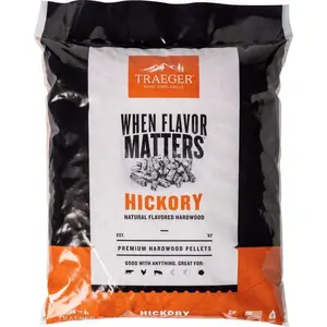 Hickory All-Natural Wood Grilling Pellets, 20 lb. Bag