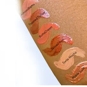 L Squared Beauty & Cosmetics Nude Lipgloss Velvet Long-lasting High Pigmentation Hydrating Makeup Cosmetic Glossy with 6 Earth Tone Shades Almond-rette Toasted Toffee Butta-cream Spiced Rum Swiss Mocha Maple Swirl Lipstick