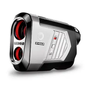 ZYDAR Pro Z1 Slope Rangefinder Golf Rangefinder 1300 Yard Range Laser Range Finder Golfing 7X Magnification Tournament Legal Golf Accessories Flag Pole Locking w Pulse Weather Resistant