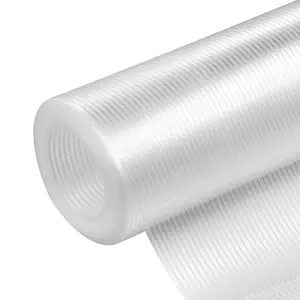 fathersdaygift  VEVOR Drawer and Shelf Liner for Kitchen Cabinet, Non-Adhesive Non-Slip Thick Refrigerator Liners, Waterproof Shelf Paper, Cupboard Bathroom Drawer Mats, EVA Fridge Lining for Shelves, Clear, 23 FT