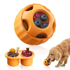 Interactive Dog Toy for Boredom – Silicone Treat Mold & Chew Toy, Freezable Enrichment Toy for Frozen Treats, Durable & Safe for Small, Medium & Large Dogs