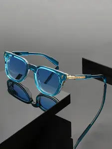 High-Quality Couple Glasses, Versatile Fashion Eyewear, Fashionable Sunglasses, Retro Classic Trendy Square Frame, Perfect for Daily Wear