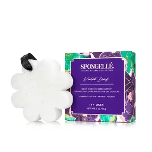 Violet Leaf Boxed Flower