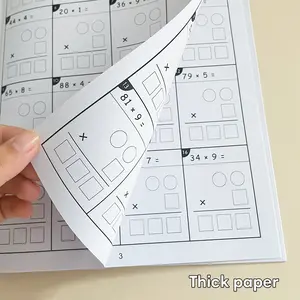 Two-Digit Multiplication Practice Book, Structured Exercises, Essential Math Learning Tool, Skill Enhancement, Back-To-School Christmas Math Helper