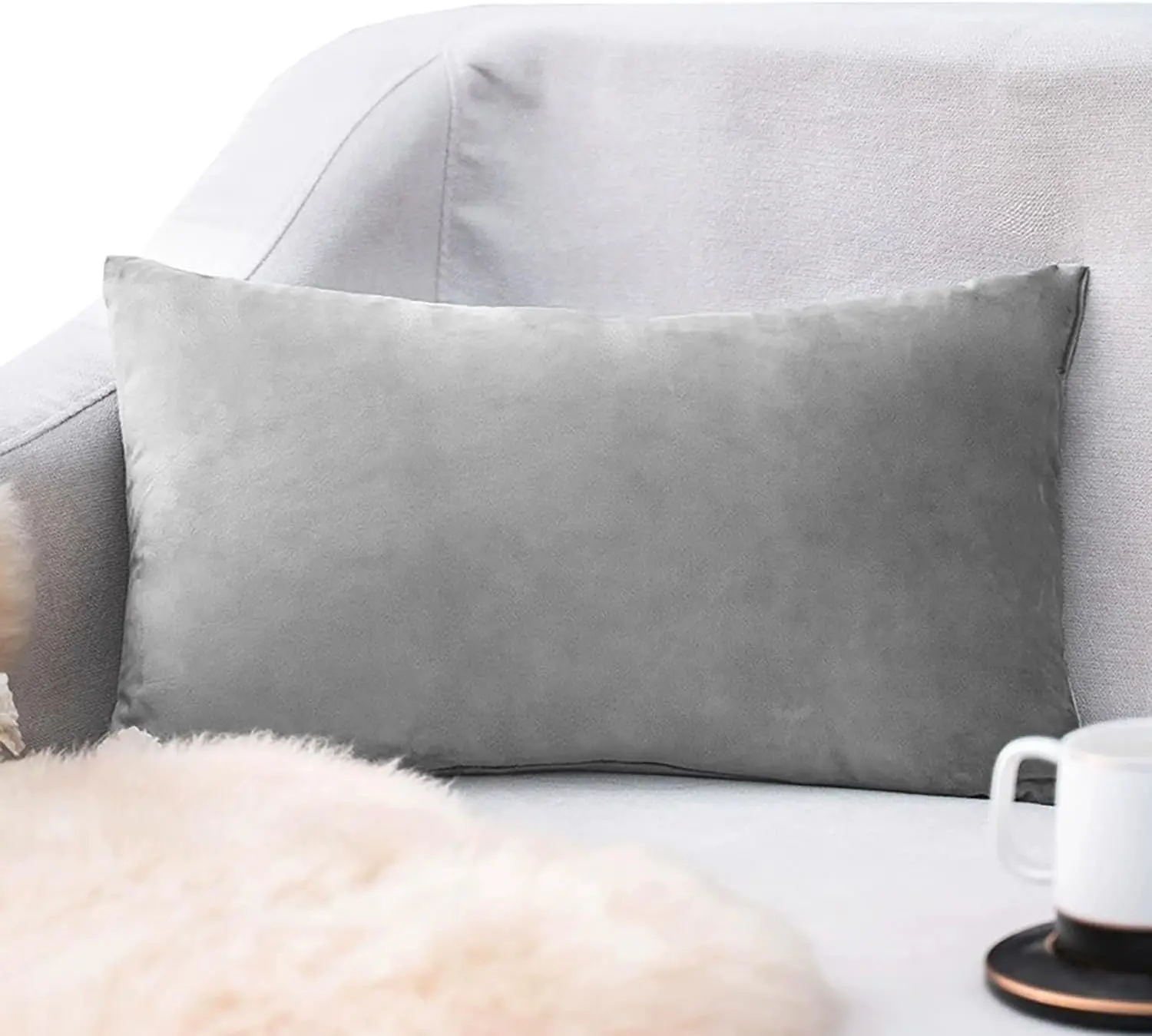 2PCS Velvet Throw Pillow 2PCS Velvet Throw Pillow